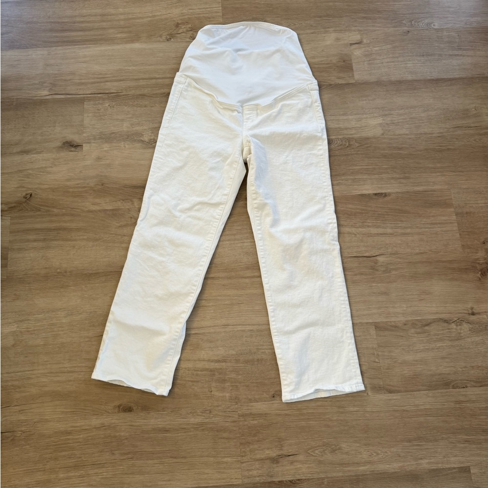 Madewell full panel maternity jeans